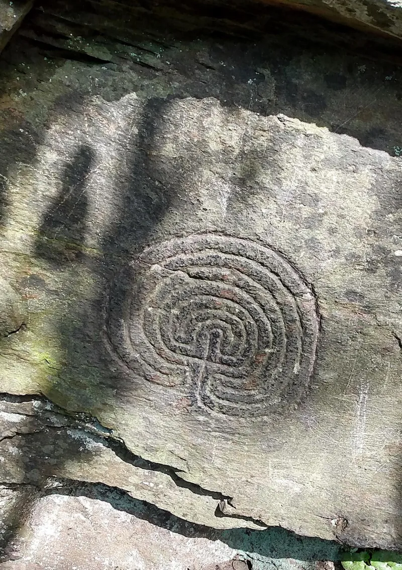Rocky Valley labyrinth